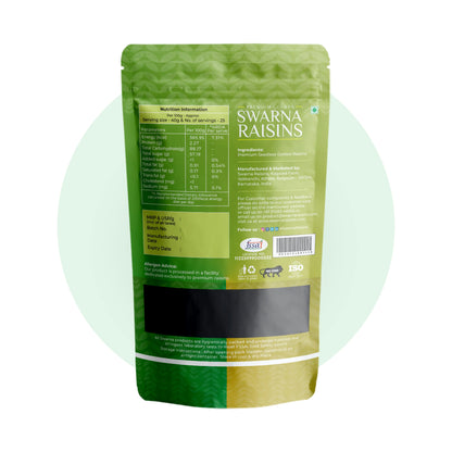 Swarna Raisins 1 Kgs 100% Pure Premium Thompson Seedless Golden Raisins -  Swarna Raisins