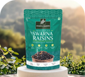Indian Seedless Black Raisins pack of 1 Kg